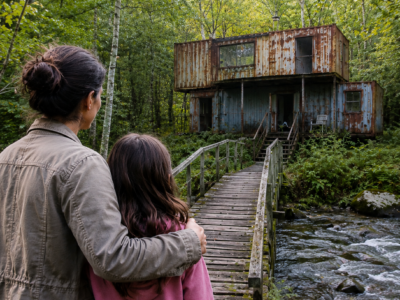 I Was Sleeping in My Van With My Daughter When My Stepfamily Offered $12,000 for Dad’s “Worthless” Land—Then a Brass Key Exposed Their Forgery