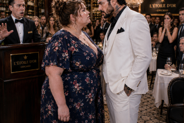 THE MAFIA BOSS WAS HUMILIATED AND REFUSED A TABLE ON HIS FORTIETH BIRTHDAY—UNTIL A PLUS-SIZE SINGLE MOM CLAIMED HIM AS FAMILY, TOOK A BULLET meant for him, AND BECAME THE QUEEN HIS ENEMIES NEVER SAW COMING