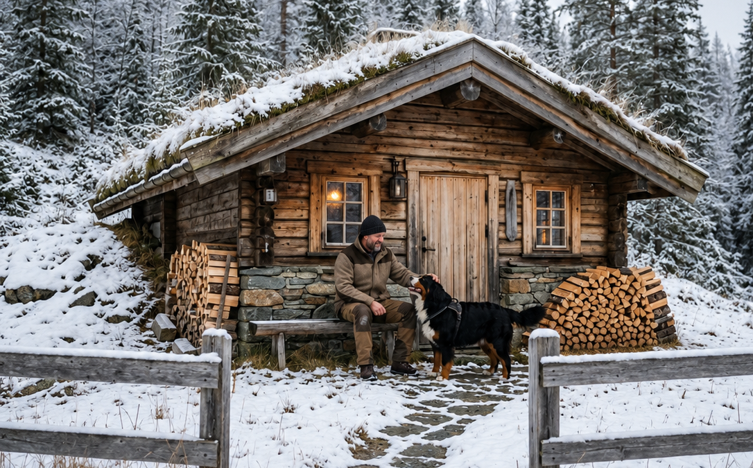 He Dug a Hidden Underground Shelter That Stayed Warm for 32 Days While Every Cabin Froze