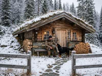He Dug a Hidden Underground Shelter That Stayed Warm for 32 Days While Every Cabin Froze