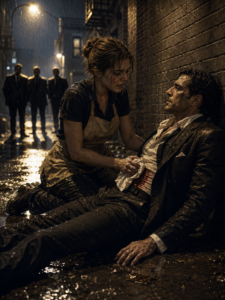 The Poor Girl Dragged a Bleeding Stranger Out of the Rain—Never Knowing He Was the Mafia Boss Who Would Refuse to Let Her Disappear Again
