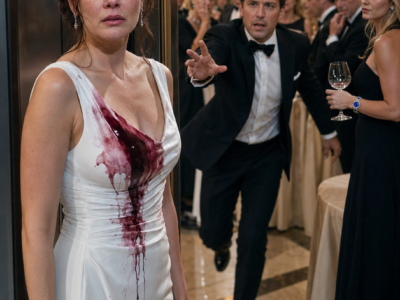 She Walked Out Wearing Red Wine After Her Husband Humiliated Her, Unaware That By Sunrise He Would Lose the Empire He Thought Was His