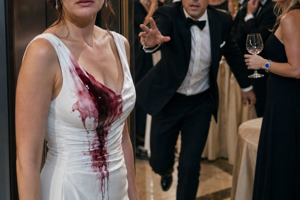 She Walked Out Wearing Red Wine After Her Husband Humiliated Her, Unaware That By Sunrise He Would Lose the Empire He Thought Was His