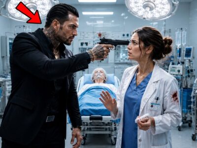 A MAFIA BOSS HELD HER AT GUNPOINT TO SAVE HIS DYING MOTHER—THREE WEEKS LATER, HE WALKED INTO THE HOSPITAL BOARDROOM AND SAID, “FIRE HER, AND YOU ANSWER TO MY FUTURE WIFE”