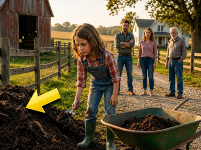 Everyone Laughed When a Little Girl Collected Their Discarded Compost… Until They Saw Her Harvest