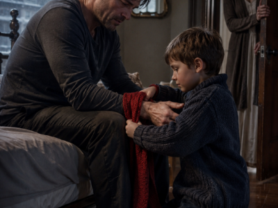 When the Housekeeper’s Son Refused to Leave the Dying Crime Boss Alone, the Medicine Bottle Beneath His Bed Proved Someone Needed Him Helpless