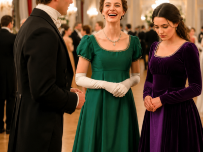 her father begged the duke to take the pretty daughter and save their ruined estate, but he noticed the unwanted sister hiding by the bookshelves…