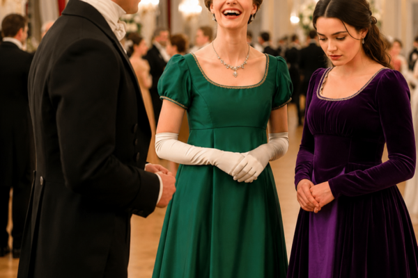 her father begged the duke to take the pretty daughter and save their ruined estate, but he noticed the unwanted sister hiding by the bookshelves…