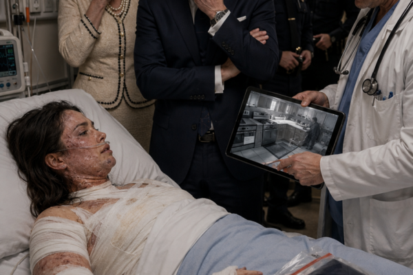 My Mother-in-Law Poured Boiling Oil Over Me While My Husband Protected His Shoes—Then My Hospital Directive Exposed Why They Had Married Me