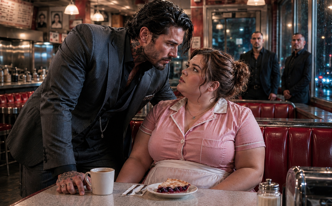 The Plus-Size Waitress Rejected the Mafia Boss Twice—The Third Time, He Locked the Doors Himself
