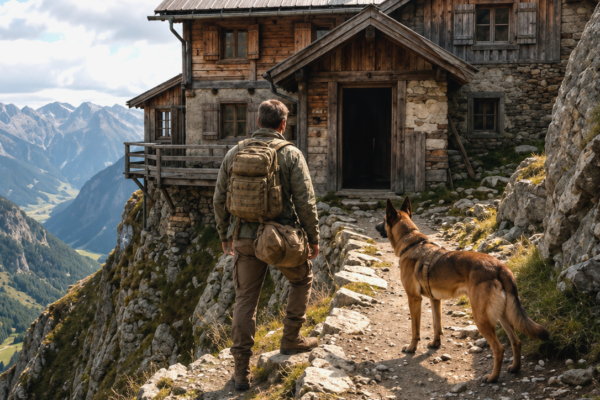 I Slept in My Truck With My Service Dog—Then He Found a Hidden Mountain House and the Death Warning Officials Buried for 32 Years