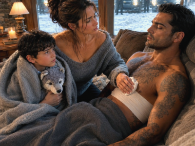 A Country Nurse Sheltered a Wounded Mafia Boss and His Freezing Son in a Blizzard—At Sunrise, 420 Black SUVs Surrounded Her Cabin