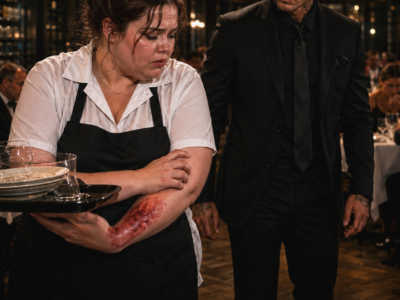 A Curvy Waitress Whispered, “It Hurts When I Sit”—The Mafia Boss Was the Only Man Who Asked Why