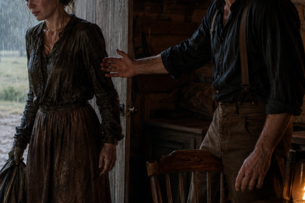 The Mail-Order Bride He Left Waiting Saved a Wounded Stranger—Then Learned the Cowboy Had Tested Her Kindness With a Devastating Lie