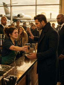 The Curvy Airport Barista Wrote One Word on a Mafia Boss’s Coffee Cup at Dawn—And Stopped Him From Boarding the Flight Meant to Kill Him