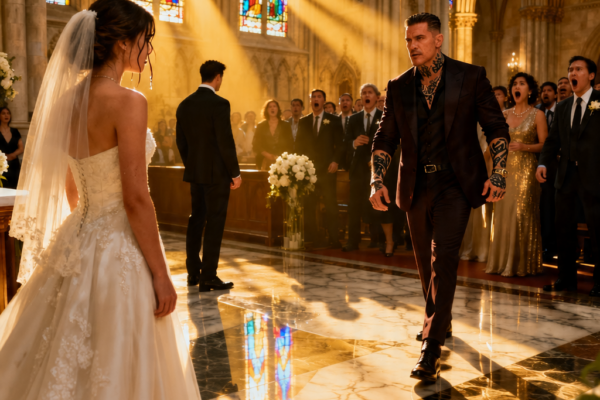 I WAS LEFT AT THE ALTAR WITH MY LITTLE GIRL—THEN A FEARED CRIME BOSS TOOK THE GROOM’S PLACE AND SAID, “HE NEVER CHOSE YOU BY ACCIDENT”