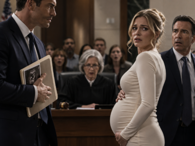 I STOOD IN DIVORCE COURT WHILE MY PREGNANT EX CALLED THE BABY MINE – THEN I OPENED ONE MEDICAL FILE AND HER SMILE DIDN’T SURVIVE