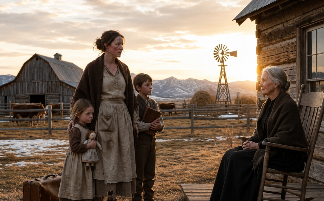 Please Let Us Stay, the Widow Pleaded — By Winter the Lonely Woman Had a Family and a Thriving Ranch