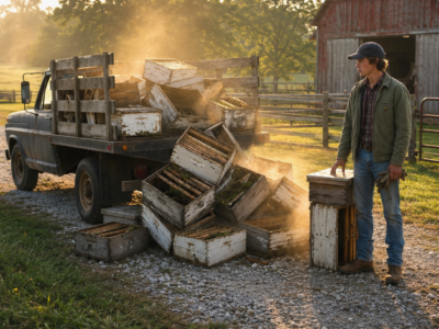 Everyone Laughed When I Filled Dad’s Barn With Abandoned Beehives—Then One Old Frame Exposed the Rich Orchard Owner’s Ten-Year Betrayal