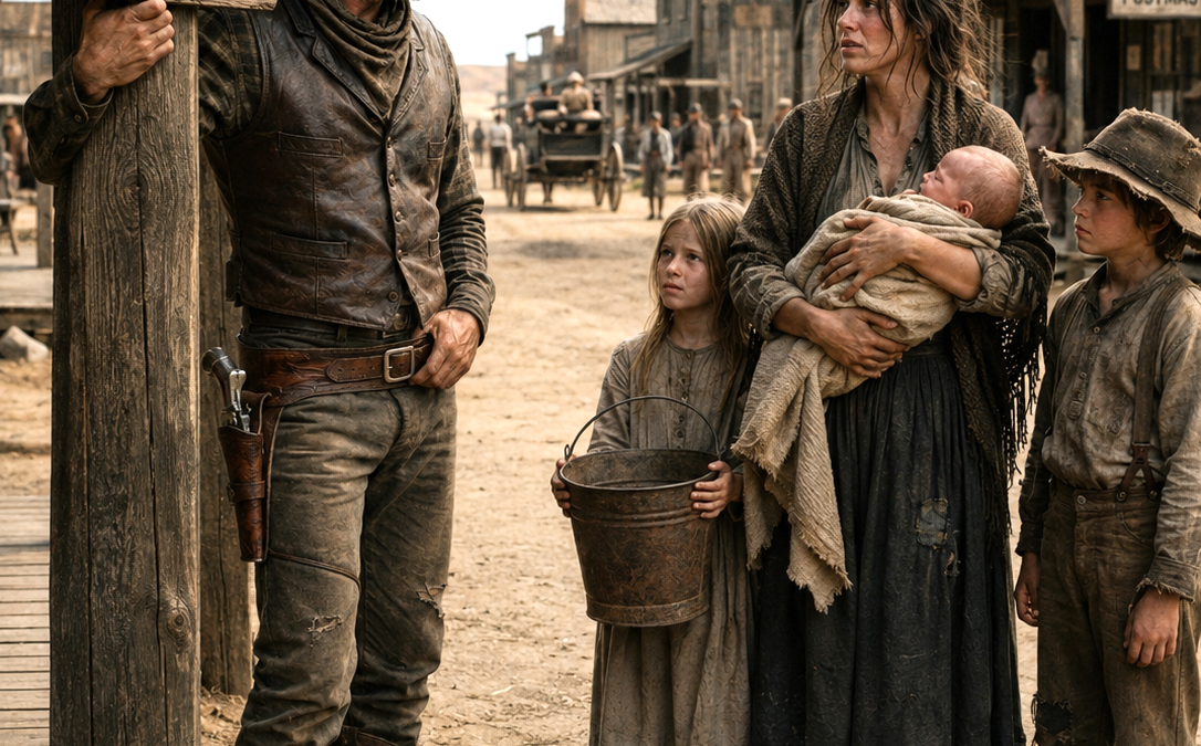 I Answered a Lonely Rancher’s Notice With Three Hungry Children—Then He Saw the Men Following Our Wagon Had Come to Steal His Ranch