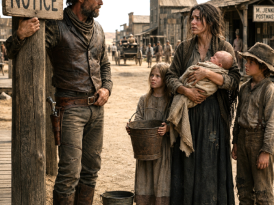 I Answered a Lonely Rancher’s Notice With Three Hungry Children—Then He Saw the Men Following Our Wagon Had Come to Steal His Ranch