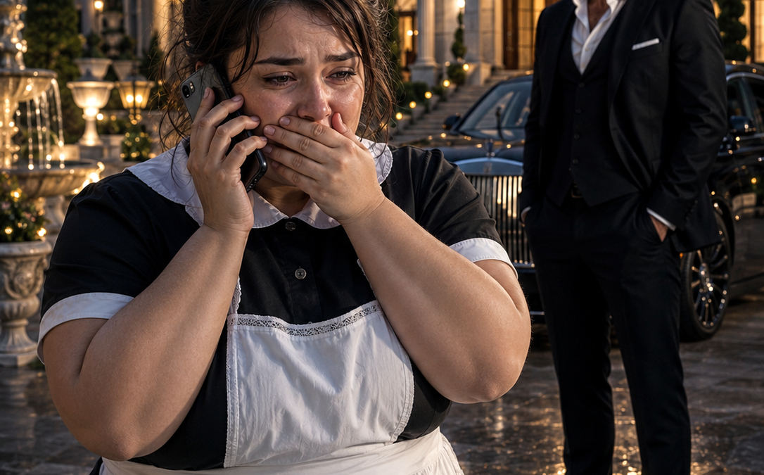 “I Need a Boyfriend,” the Housekeeper Whispered—Then the Cold Billionaire Took Her Hand and Silenced the Entire Gala