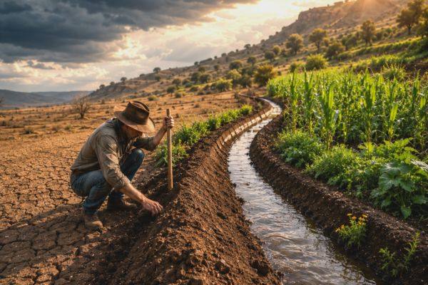 I Returned for My Father’s Funeral and Found His Farm Dying——Then One Storm Exposed the Trenches My Brother Had Hidden for Twenty Years