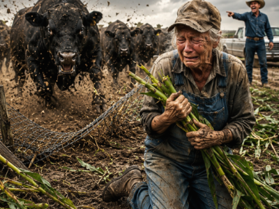 My Rich Neighbor Sent 47 Bulls Through My Soybeans to Force Me Off the Farm—Then My Late Husband’s Ledger Exposed His Million-Dollar Land Scheme