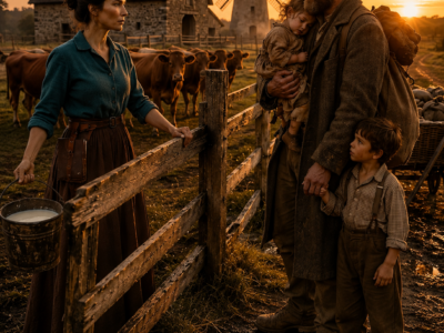 Give My Kids Milk, I’ll Fix Your Ranch – Winter Made Him Her Ranch’s Only Hope