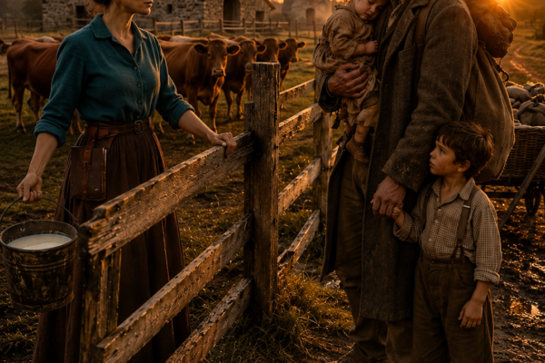 Give My Kids Milk, I’ll Fix Your Ranch – Winter Made Him Her Ranch’s Only Hope