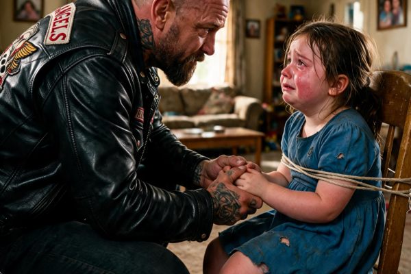My Family Tied Me in a Shed and Called Me Worthless—Then a Feared Biker Said Six Words I Never Forgot