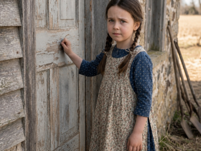 the whole town forgot the widow for three days—until a seven-year-old girl knocked and uncovered the life she had nearly surrendered