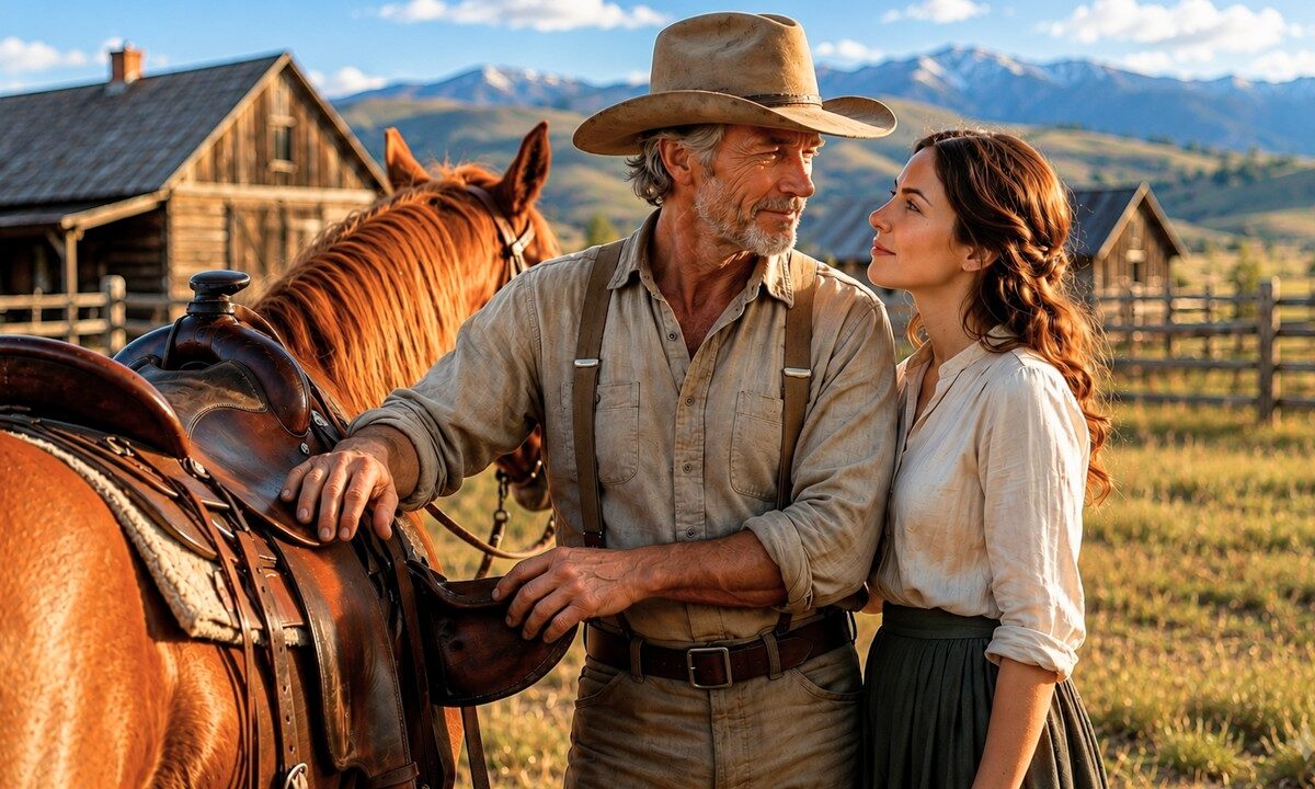 The 58-year-old widower told the young schoolteacher she deserved another man — but her answer made him ride twelve miles through the snow