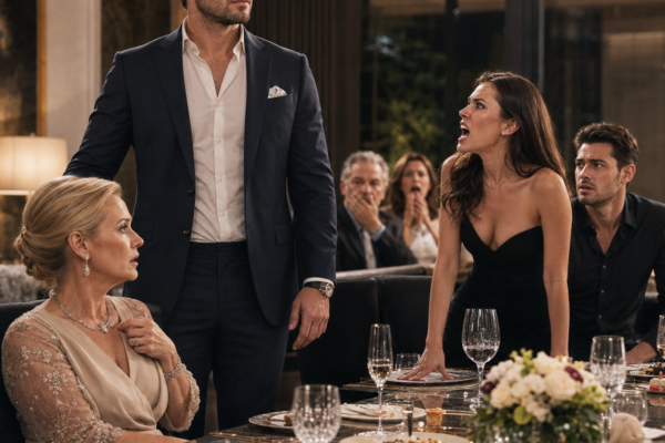 I WATCHED MY FIANCÉE DEFEND HER EX IN FRONT OF MY MOTHER—THEN SHE DARED ME NOT TO MARRY HER, AND I SAID ONE WORD