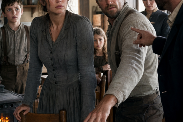 The Replacement Bride Was Branded a Thief in Front of the Cowboy’s Children—Then He Saw Who Had Signed the Accusation