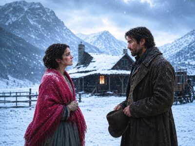 “Stay Till the Snow Clears,” He Told the Stranded Woman — But By Spring, The Whole Town Knew Why He Couldn’t Let Her Leave