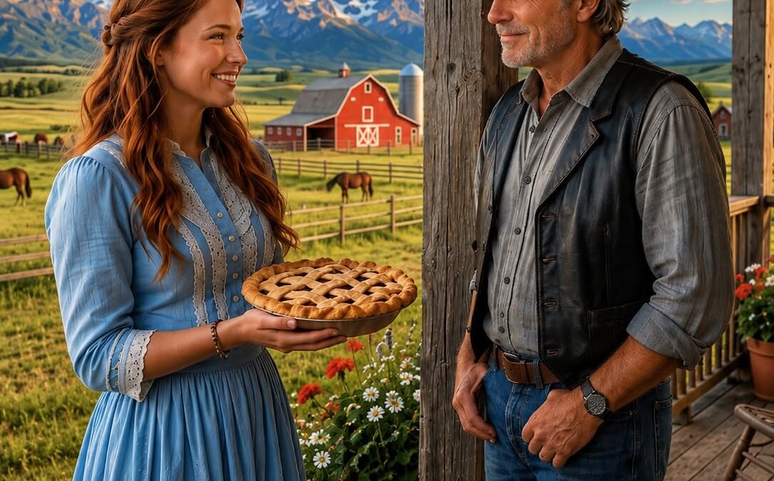 I Baked a Pie for My Widowed Neighbor… and He Joked, “If I Were Twenty Years Younger… I’d Marry You” — But I Never Expected What He’d Do The Next Morning