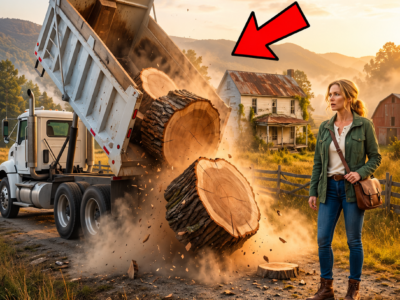 The Logging Crew Dumped Giant Tree Stumps on Her Farm—She Saw Opportunity