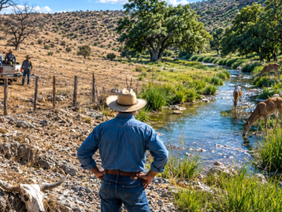 My Brother Tried to Sell Dad’s Texas Ranch Before the Funeral—Then I Opened His Locked Pump House and Exposed the Town’s Million-Dollar Water Theft