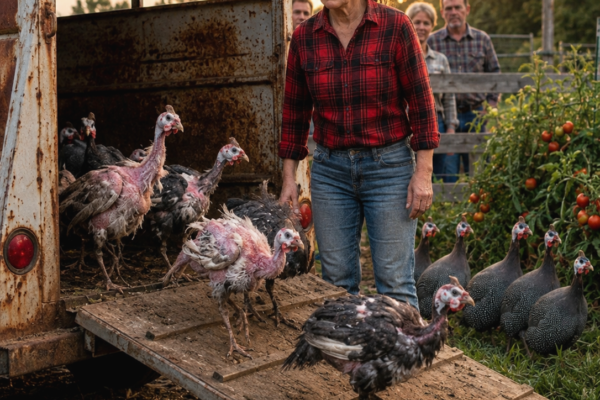 Everyone Laughed When a Widow Bought 130 Half-Bald Guinea Fowl—Then the Snakes Vanished and the Whole County Wanted Them