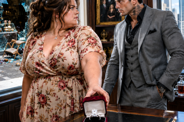 Everyone Called the Curvy Baker His Charity Case—Until She Returned the Mafia Boss’s Diamond and He Revealed Why It Had Never Fit Another Woman