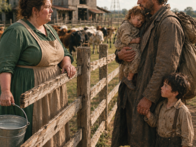 I Gave a Stranger’s Hungry Little Girl My Last Milk—Then Her Father Found the Forged Signature Stealing My Dead Husband’s Farm