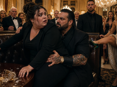 A Mafia Boss Pulled the Plus-Size Event Coordinator Onto His Lap at the Gala—Then the Entire Ballroom Learned Why