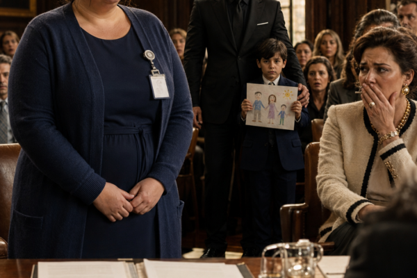The Mafia Boss Thought the Plus-Size Nurse Wanted His Fortune—Until He Learned She Had Quietly Saved His Grieving Son While His Own Family Tried to Destroy Her