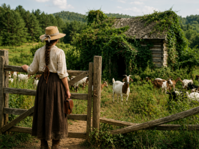 She Paid Just $121 for 55 Poison Ivy Acres—Then Her Goats Found a Lost Homestead No One Knew