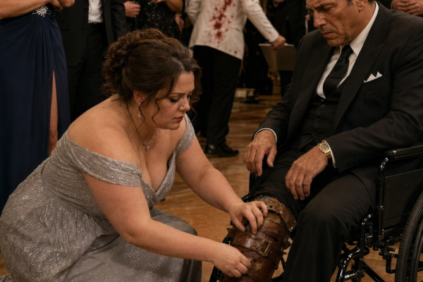 Everyone at the Gala Mocked the Woman Who Knelt Beside the Paralyzed Mafia Boss—Until He Stood and Asked Why No One Else Had Helped