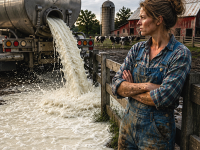 A Dairy Poisoned My Widow’s Farm for Eight Years—Then I Learned Why They Needed My Spring