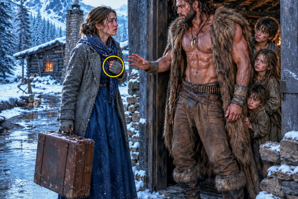 They Sent Her to a Widowed Mountain Man With 3 Children — But Her First Week Shocked Entire Valley