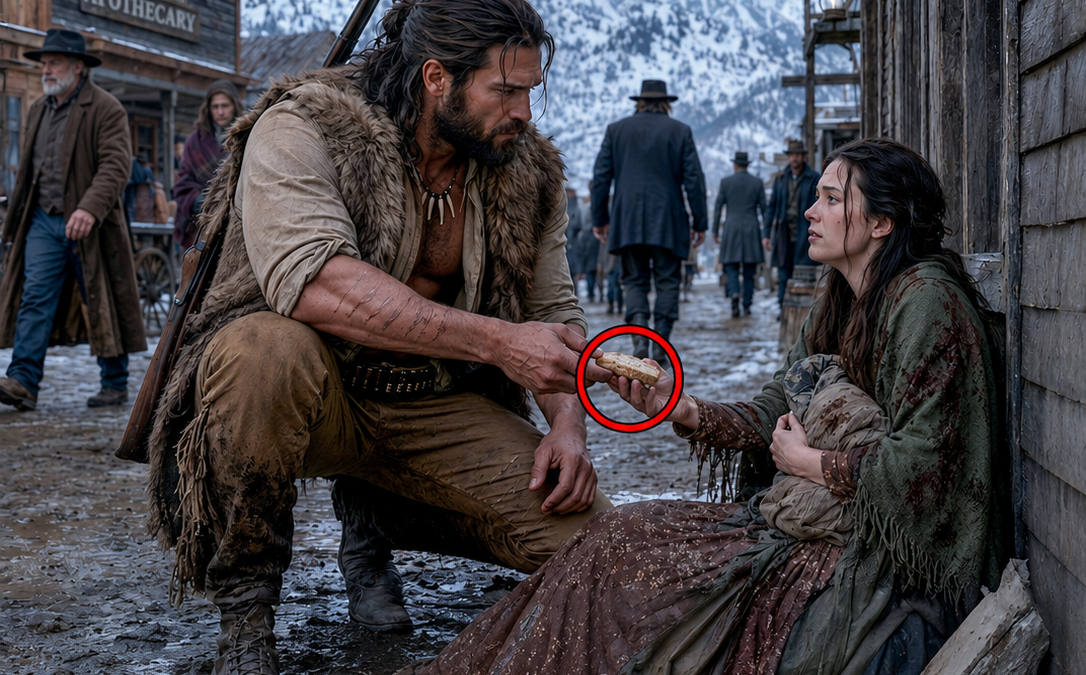 “Everyone Walked Past Her — Until One Mountain Man Stopped and Changed Her Life Forever”