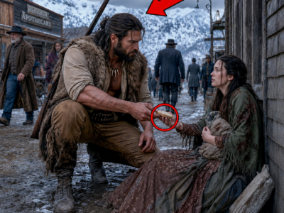 “Everyone Walked Past Her — Until One Mountain Man Stopped and Changed Her Life Forever”